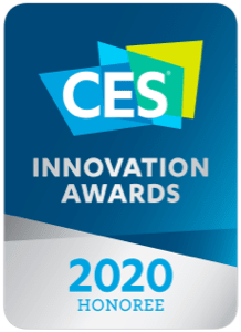 CES Innovation Awards 2020 Honoree badge
