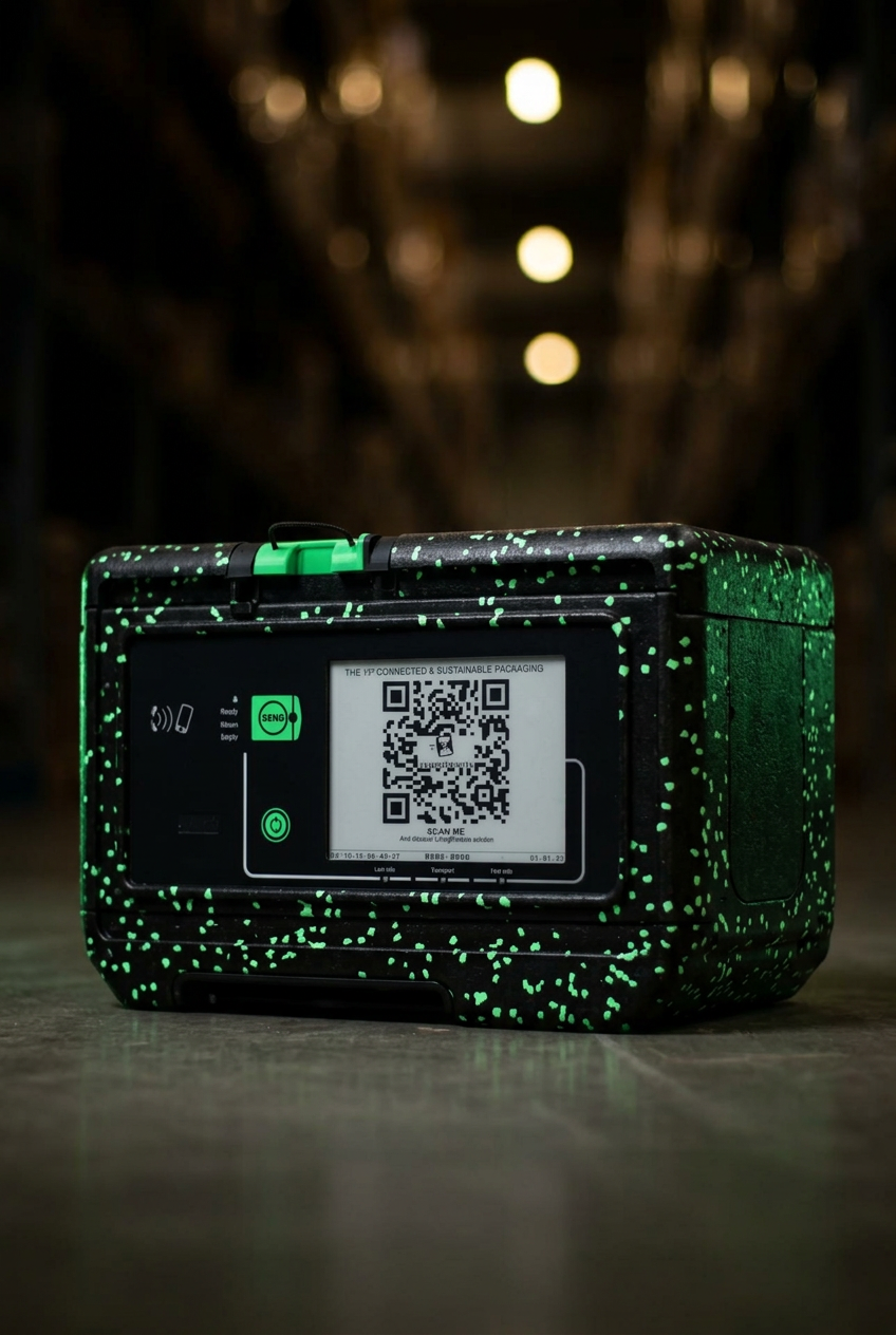 LivingPackets THE BOX smart parcel IoT tracking interface